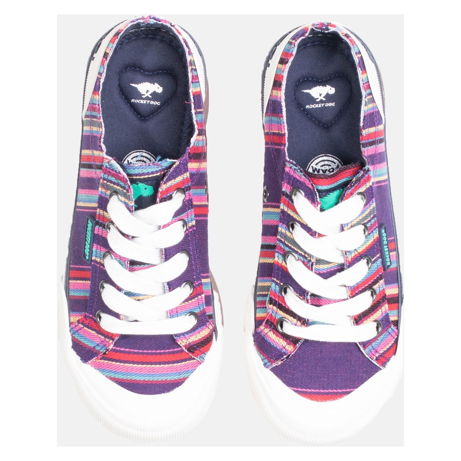 Rocket Dog Jazzin Stripe Trainers