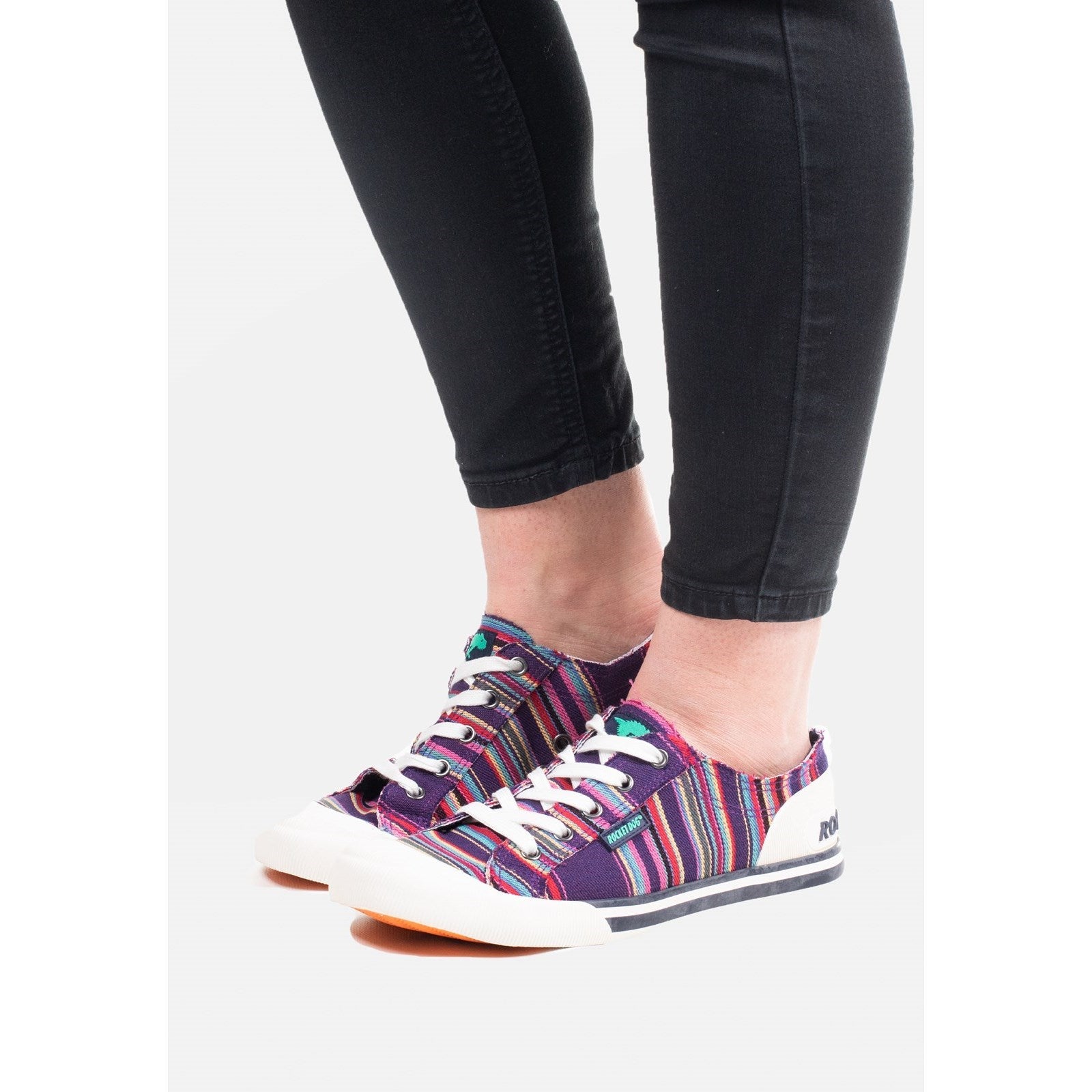 Rocket Dog Jazzin Stripe Trainers