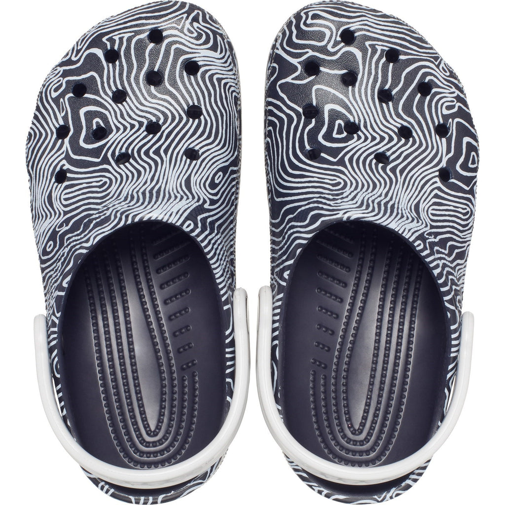 Crocs Classic Topographic Kids Clog