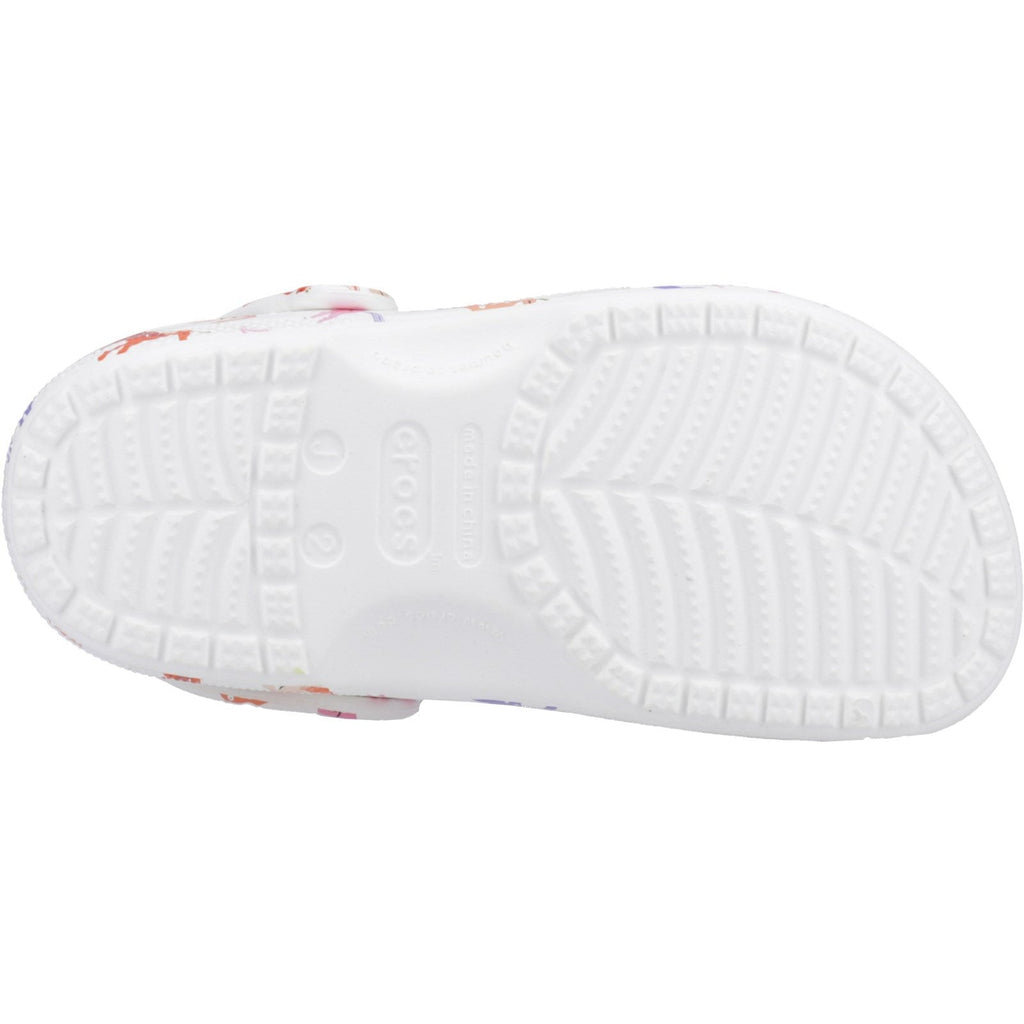 Crocs Toddlers Classic Unicorn Print Clogs