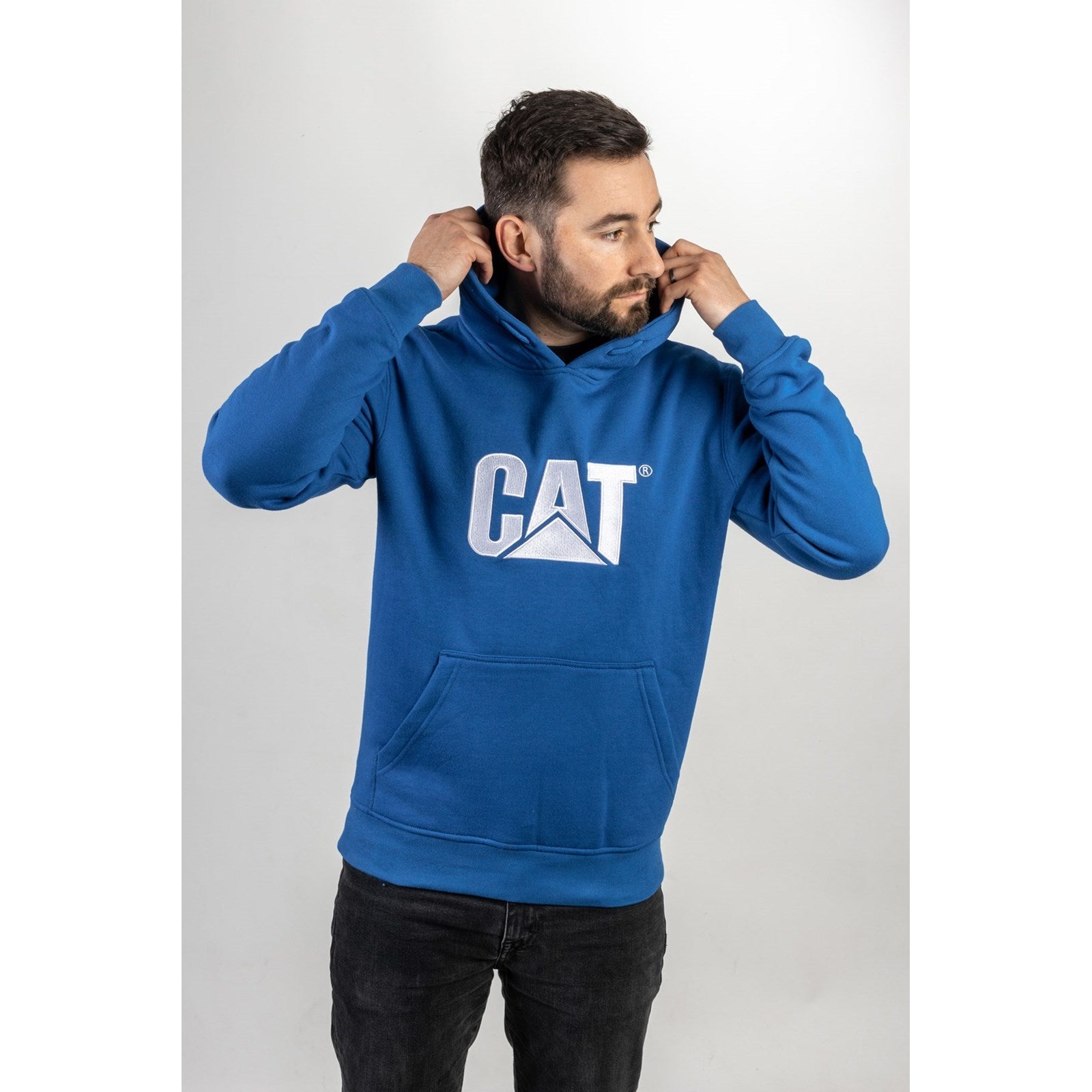 CAT Caterpillar Trademark Hooded Sweatshirt