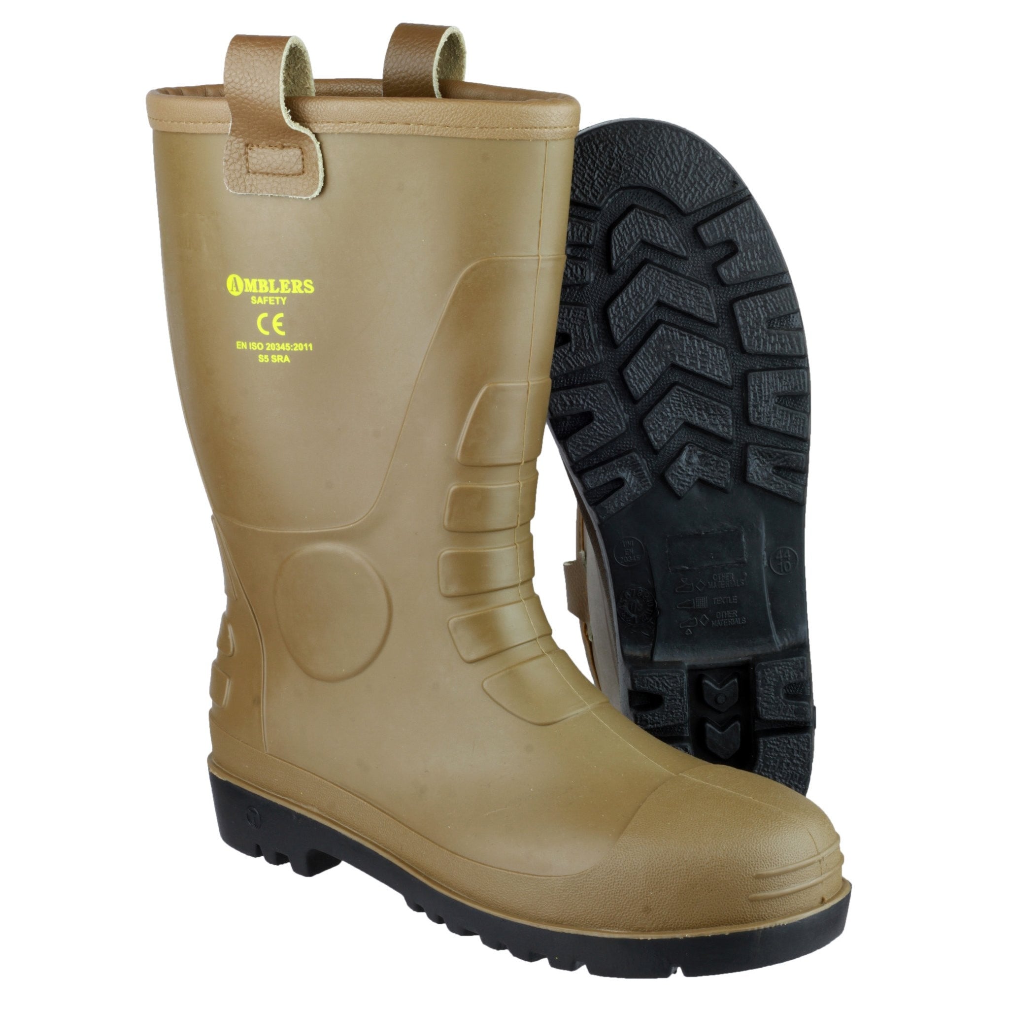 Amblers FS95 Rigger Safety Wellington Boots-ShoeShoeBeDo