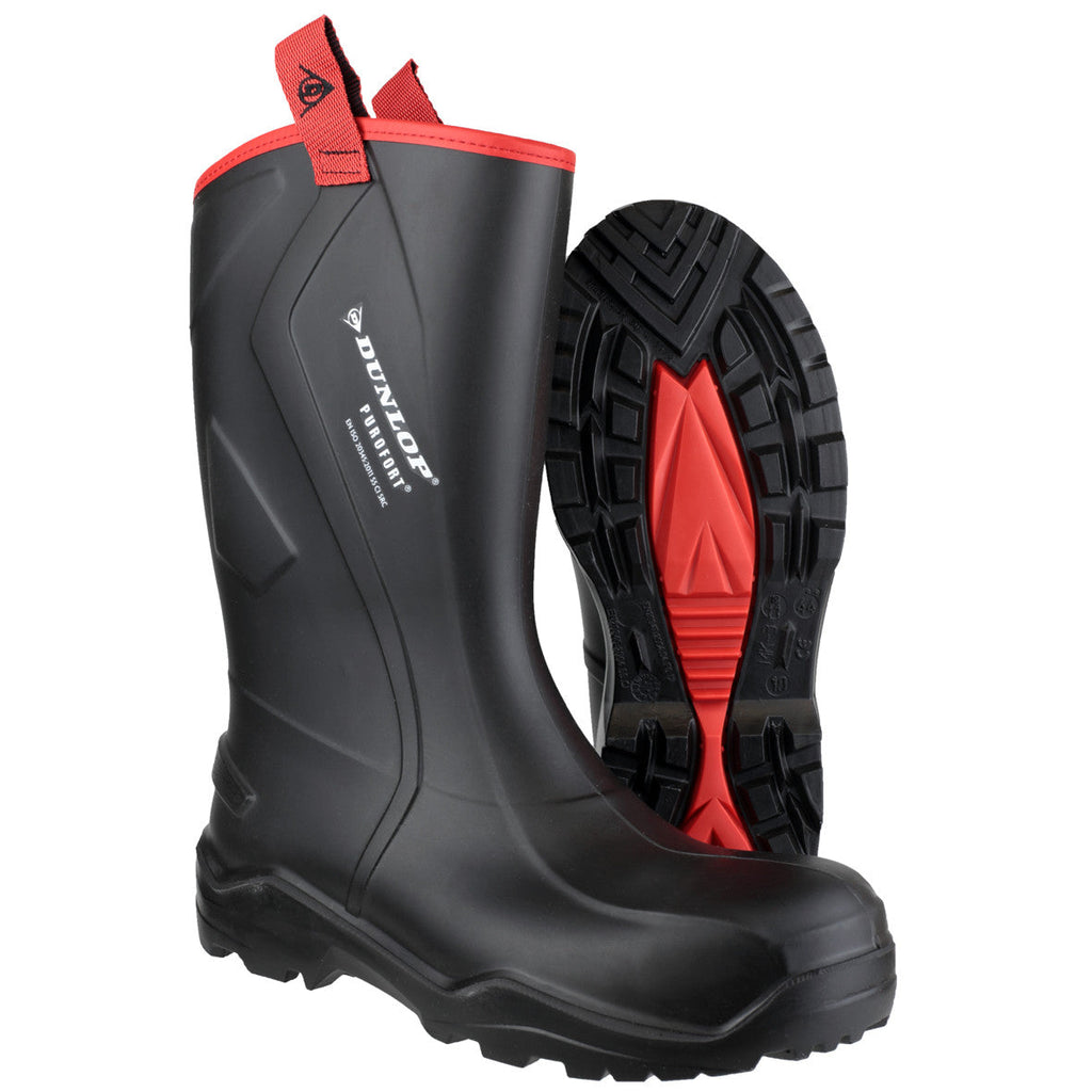 Dunlop Purofort+ Rugged Safety Wellingtons-ShoeShoeBeDo
