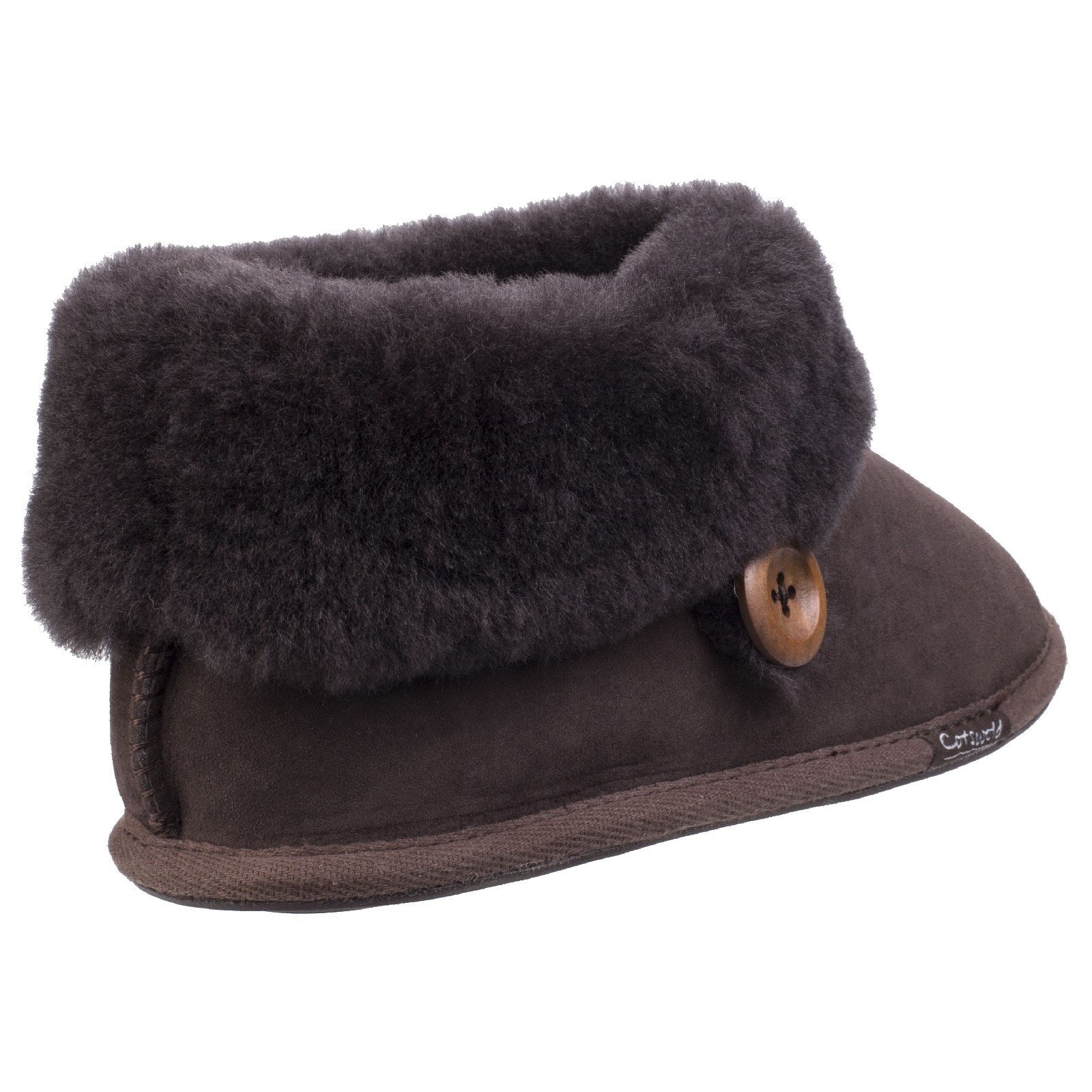 Cotswold Wotton Sheepskin Slippers-ShoeShoeBeDo
