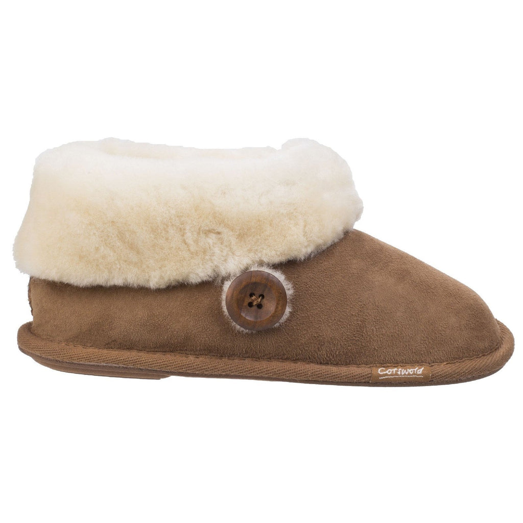 Cotswold Wotton Sheepskin Slippers-ShoeShoeBeDo