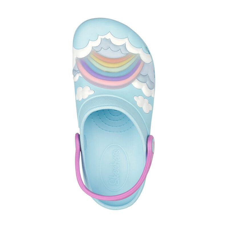 Skechers Foamies: Heart Charmer - Radiant Rainbow Clogs
