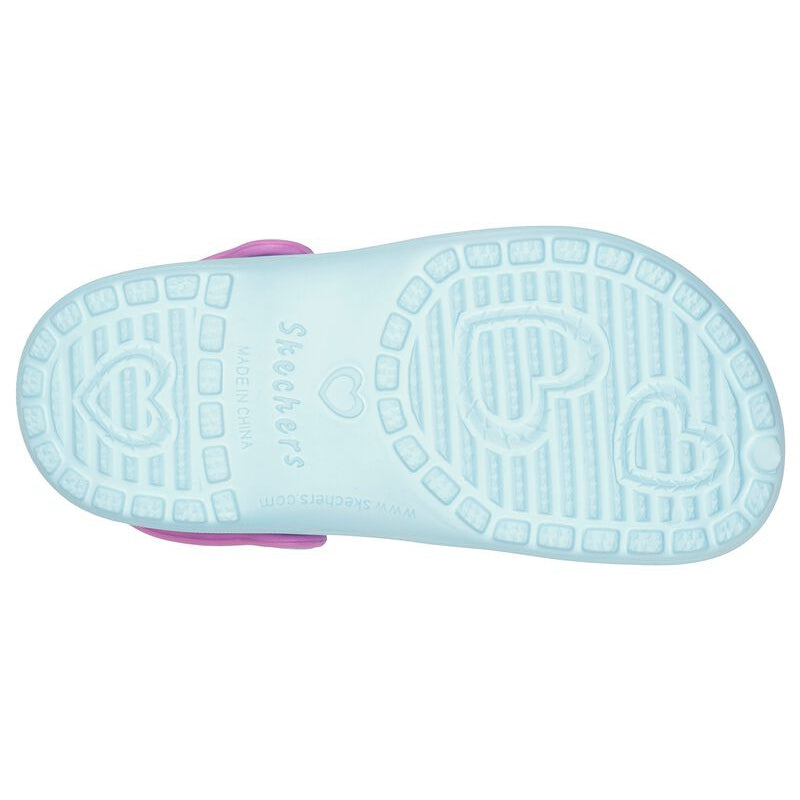 Skechers Foamies: Heart Charmer - Radiant Rainbow Clogs