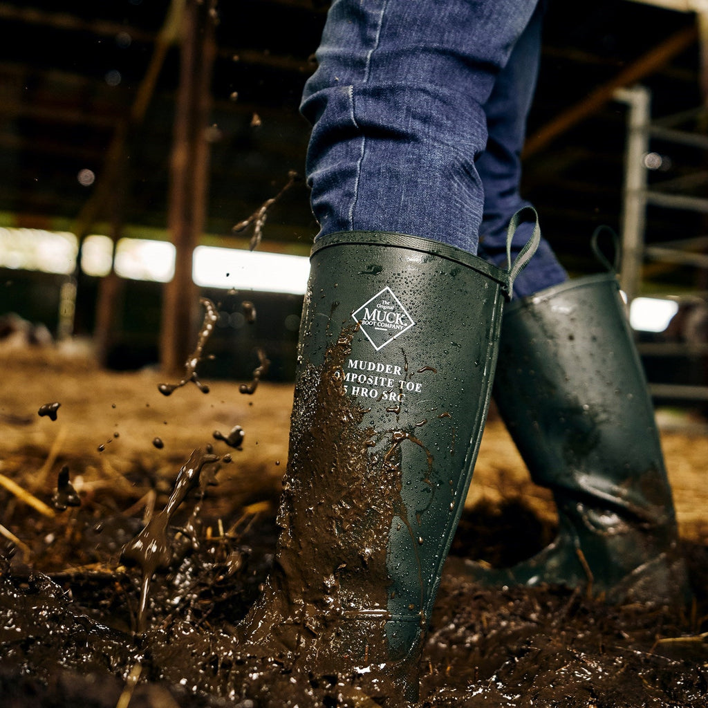 Muck Boots Mudder Tall Safety Wellington S5 Boots