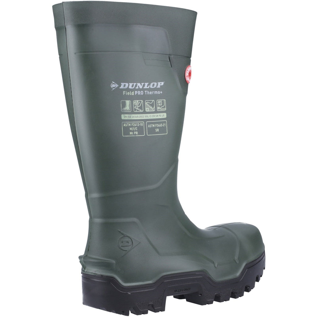 Dunlop FieldPRO Thermo+ Safety Wellington Boots