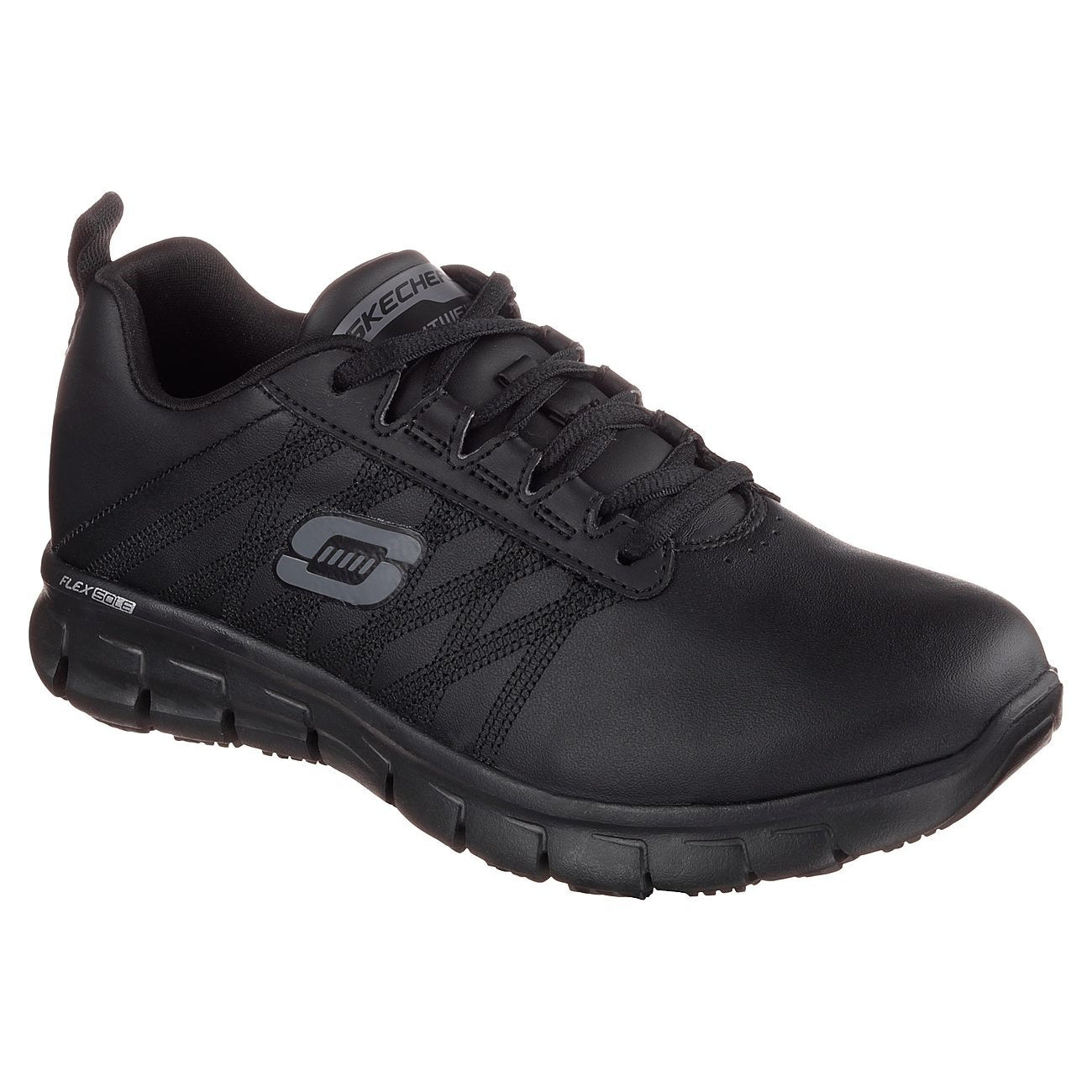 Skechers Work Relaxed Fit: Sure Track - Erath Trainers-ShoeShoeBeDo