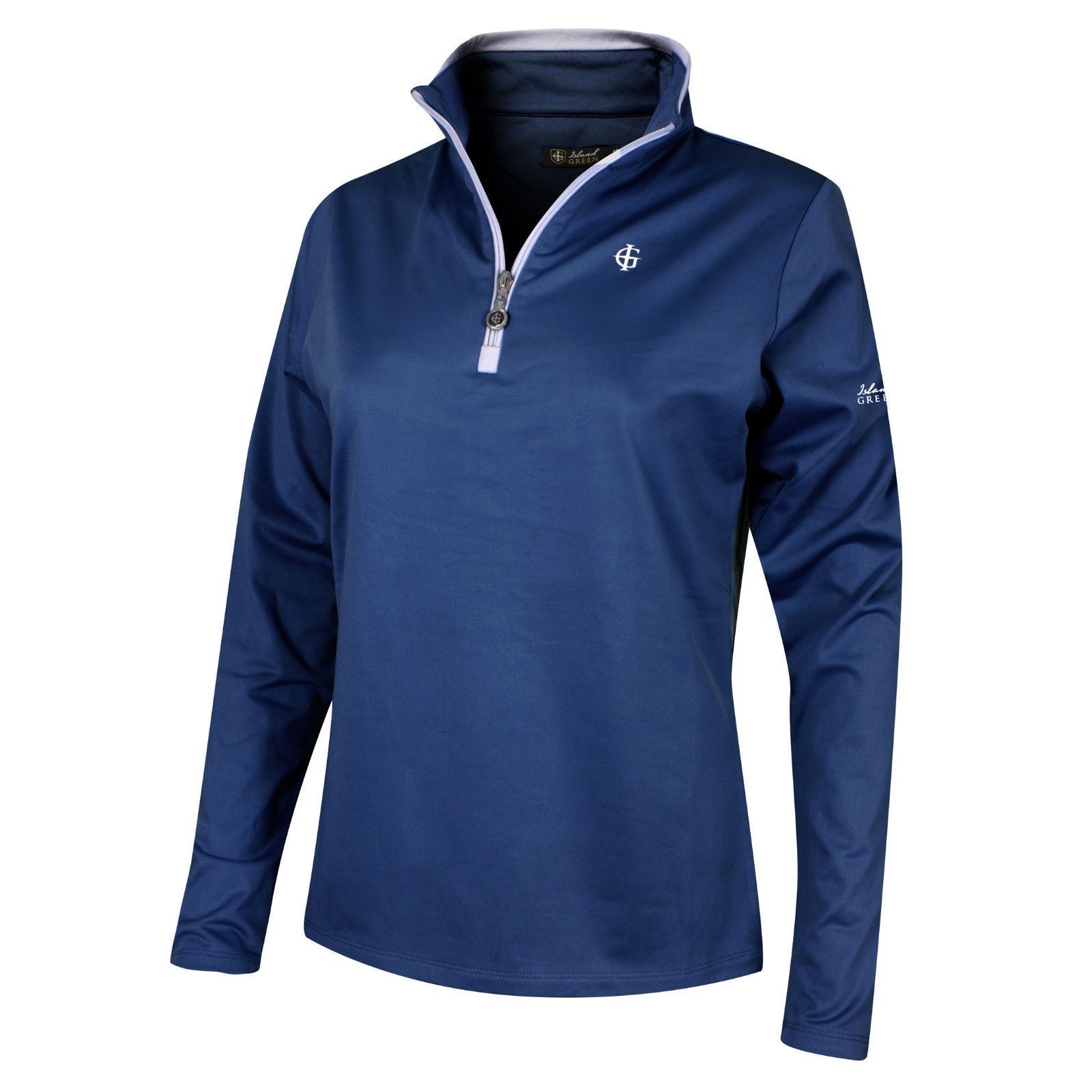 Island Green ½ Zip Pullover-ShoeShoeBeDo