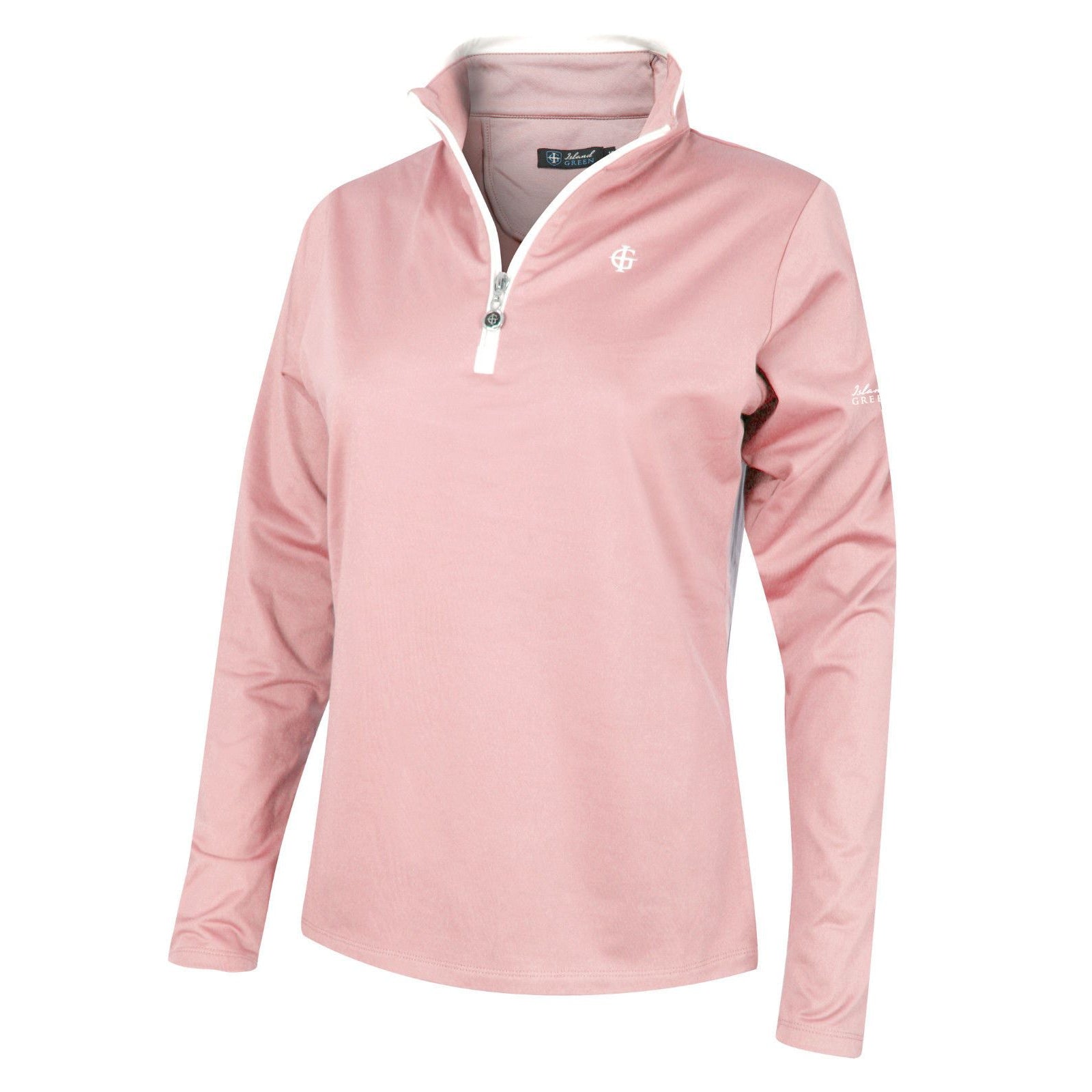 Island Green ½ Zip Pullover-ShoeShoeBeDo