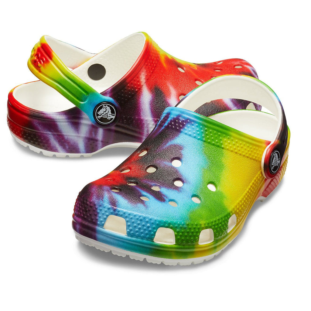 Crocs Classic Tie Dye Graphic Clogs