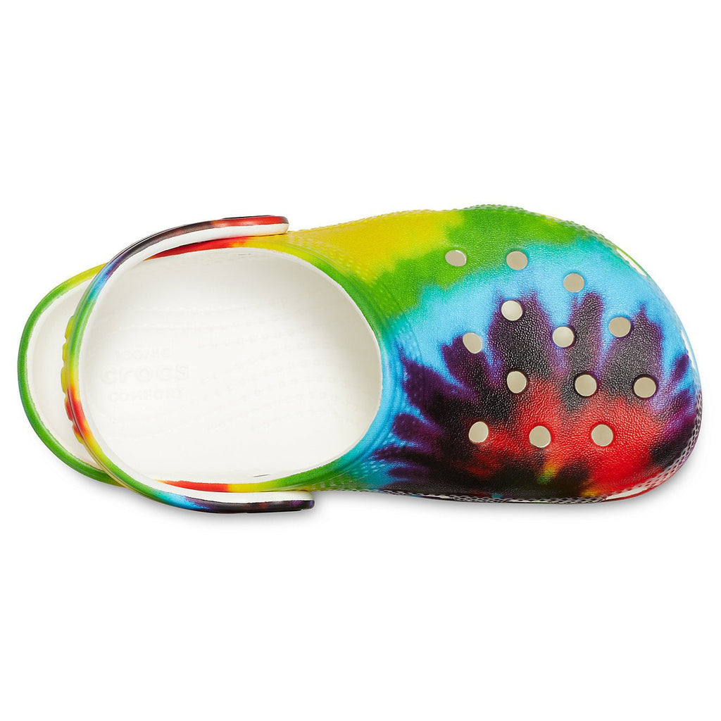 Crocs Classic Tie Dye Graphic Clogs