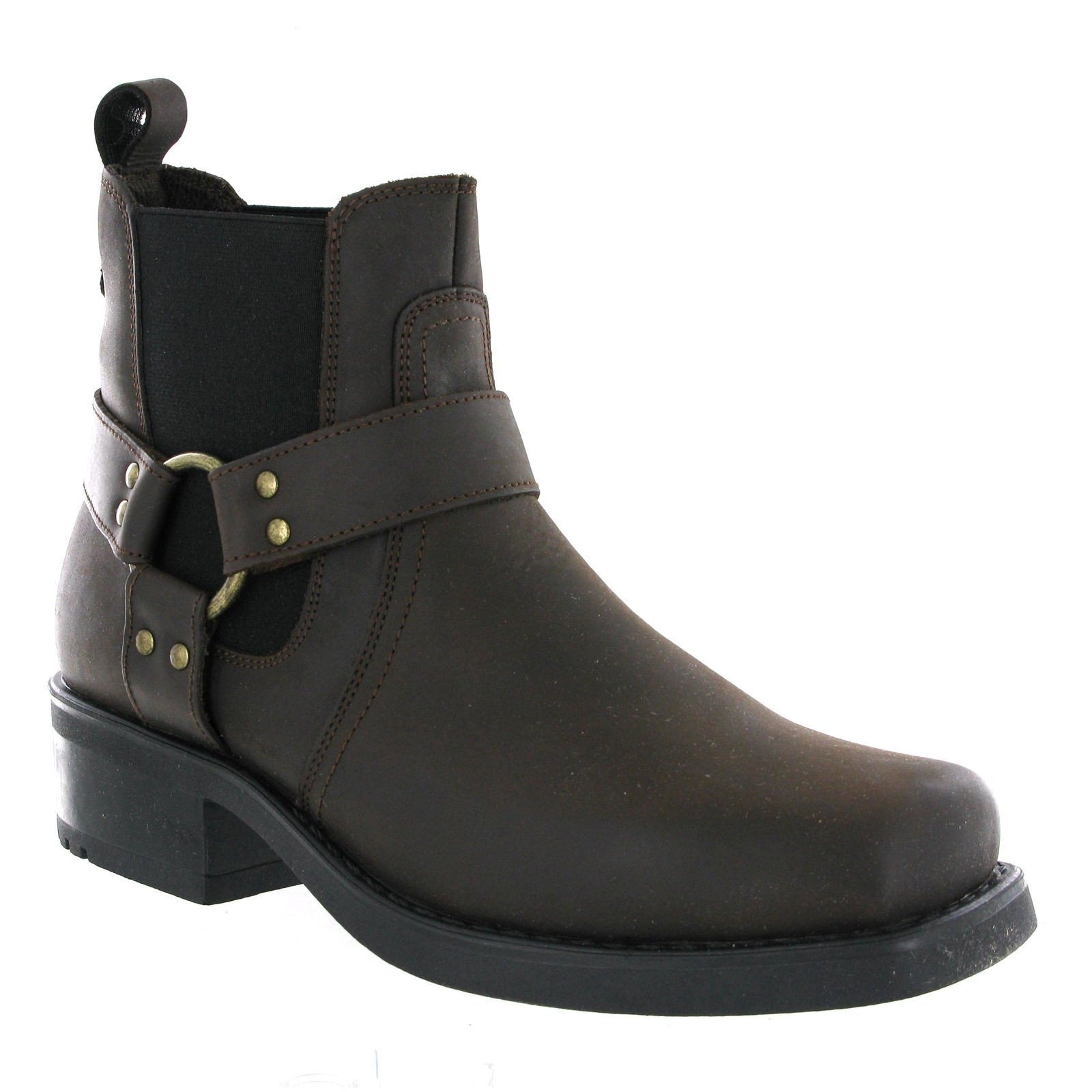 Gringos Harley Cowboy Ankle Boots-ShoeShoeBeDo